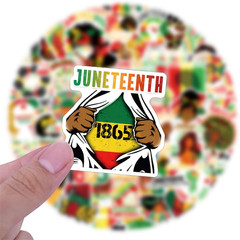 110 Pieces Juneteenth Freedom Day Stickers for Kids Black Independence Day Stick