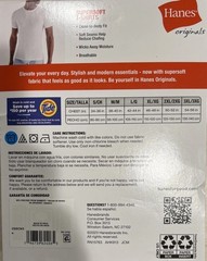 Hanes T-Shirts, 3 Pack, Men’s Stretch Crew Neck Supersoft, Size Medium
