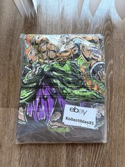 Warren Lotas Dragon Ball Z Big Guy Black TShirt SMALL Sold Out LIMITED