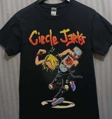 New Rare CIRCLE JERKS Short Sleeve Unisex S-5XL T-Shirt 8D131