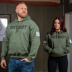 Grunt Style Patriot Pullover Hoodie – Military Green