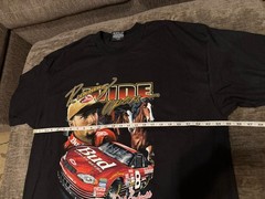 Vtg 2000 NASCAR DALE EARNHARDT JR. #8 RUNNING WIDE OPEN Budweiser Tshirt Sz XL