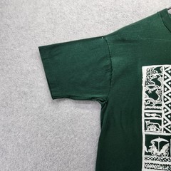 Vintage Roma Shirt Mens XL Green Italy Tourist Souvenir Colosseum Graphic 90s