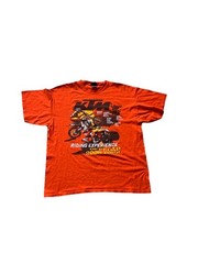 VTG KTM Riding Experience Off-Road 2008 Tour Orange T Shirt Size XL