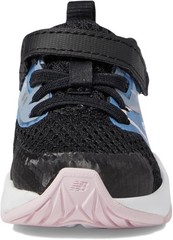 New Balance Rave Run V2 Bungee Lace with Top Strap Shoe, Lilac Glo/Sky Blue/Pixe