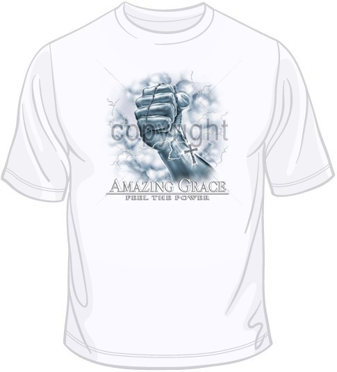 Amazing Grace T Shirt You Choose Style, Size, Color Up to 4XL 10305