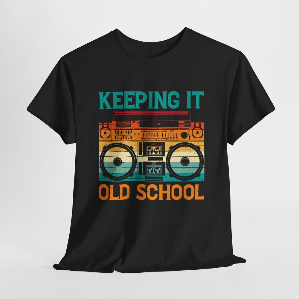 Distressed Retro T-Shirt | Vintage Graphic Tee | Classic Nostalgic Design