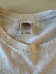 Vintage Fruit of the Loom Bud Light NFL Sponsor T-Shirt White Men’s XL