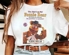 Disney The Muppets Show Final Curtain Call 1991 2026 T-shirt Fozzie Bear