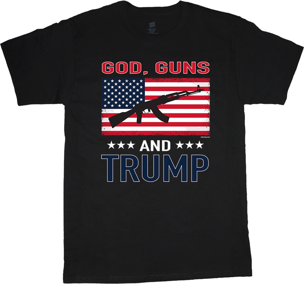 Mens Graphic Tee Trump 2020 2nd Amendment T-shirt Clothing Apparel Accessories