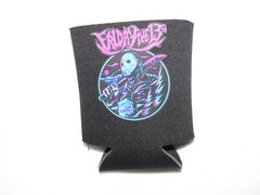 Friday the 13th Adult New Black T-Shirt & Koozie Can Cooler Set New