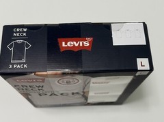 Levis T Shirt Crew Neck 3 Pack Mens L Tag-Free Premium Soft Cotton (MiscB1)