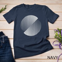 Minimal 20s geometric design primitive white circle shape T-Shirt Unisex T-shirt