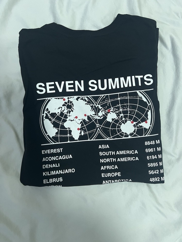 North Face Seven Summit Black Tee | Brand new With Tags| Same Day Shipping