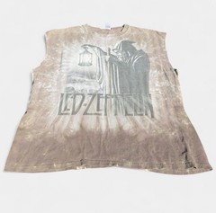 2006 Liquid Blue Led Zeppelin *sleeves cut off* Crew Tee Men’s XL