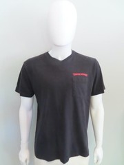 Chrome Hearts Black/Multicolor Lips Graphic Mens T-Shirt Size L