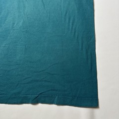 VTG BVD Shirt Mens Large Turquoise Pocket Crewneck USA Single Stitch Selvedge