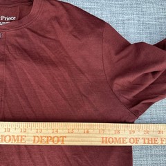 Wool And Prince Henley Shirt Men’s M Merino Wool Blend Pullover Maroon