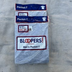 Fruit of The Loom T-Shirts Men’s XXL Vintage Bloopers Irregular Gray *2 Packs*