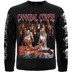 Cannibal Corpse “Butchered at Birth” Long Sleeve Black T-Shirt