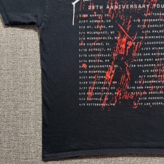 Disturbed Band T Shirt Mens Large Black The Sickness 25th Anniversary Tour 2025
