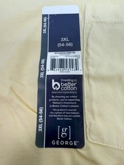 Men’s Shirts, (New w/tags), George Short Sleeve Crew Neck Pocket Tee 3XL (54-56)