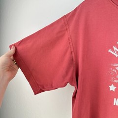 Wild Kiwi Tshirt Men Large Red New Zealand 100% Cotton Short Sleeve Pullover Tee