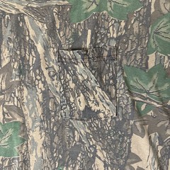 VTG Ace Sportswear Trebark Camo Pocket T Shirt XXL Camoflage Made in USA