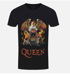 Classic Crest Graphic Tee, Retro Rock-Inspired Shirt NEW 2025!!!!
