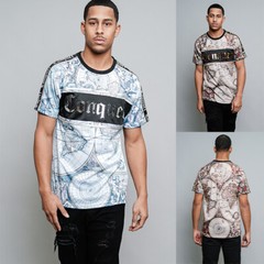 Victorious Men’s Casual 3D Foiled World conquer Comfortable t-Shirt TS7273