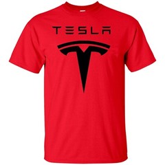 Tesla Motors Emblem T-Shirt New Unisex S-XL Sizes 7-Colors