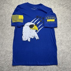 Grunt Style Airshow Majors Eagle Blue Graphic Tee Shirt Men’s Large
