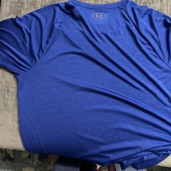 Under Armour Tech 2.0 T-Shirt Men’s 2XL Blue Athletic Workout Gym Tee