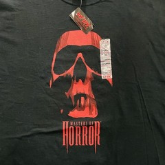 2005 “Masters of Horror” John Carpenter TV Promo T-Shirt Y2K Black Size XXL NEW