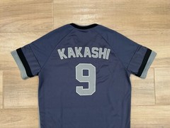 Naruto Men’s Anbu T-Shirt SMALL Kakashi Hatake Black Ops Unit Blue Box Lunch EUC