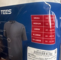 Wrangler Men’s Performance Mesh Tees 3- Pack Size: L