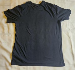 Nike Dri Fit Laugh Now Cry Later weight lifting training Large Shirt Black