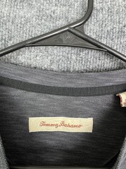 Tommy Bahama Shirt Mens Medium Gray Long Sleeve Crewneck Modal Jersey Knit