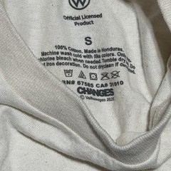 VW Volkswagen Red Bug Beetle Bugged Out T-Shirt Authentic Size Small