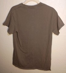 MV Sport Los Angeles T-Shirt Brown Graphic Tee City Skyline Size S