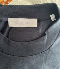 Fear Of God Essentials Short Sleeve Tee- Stretch Limo (Size L)