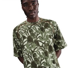 Nike ACG Dri-Fit ADV Chinati Short Sleeve Top Shirt Green HV0587-229 Size Medium