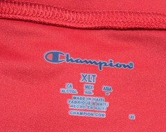 Champion Double Dry Shirt Mens XLT Authentic Athleticwear Red