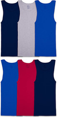 Fruit of the Loom Men’S Tag-Free Tank A-Shirt