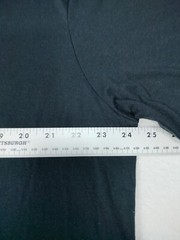 District Shirt Mens 2XL Black Graphic Print Short Sleeve Stretch Art Streetwear