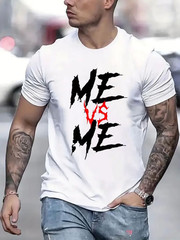 Men Casual Short Sleeve Tee 1 Pcs 100% Heavy Cotton – Comfortable