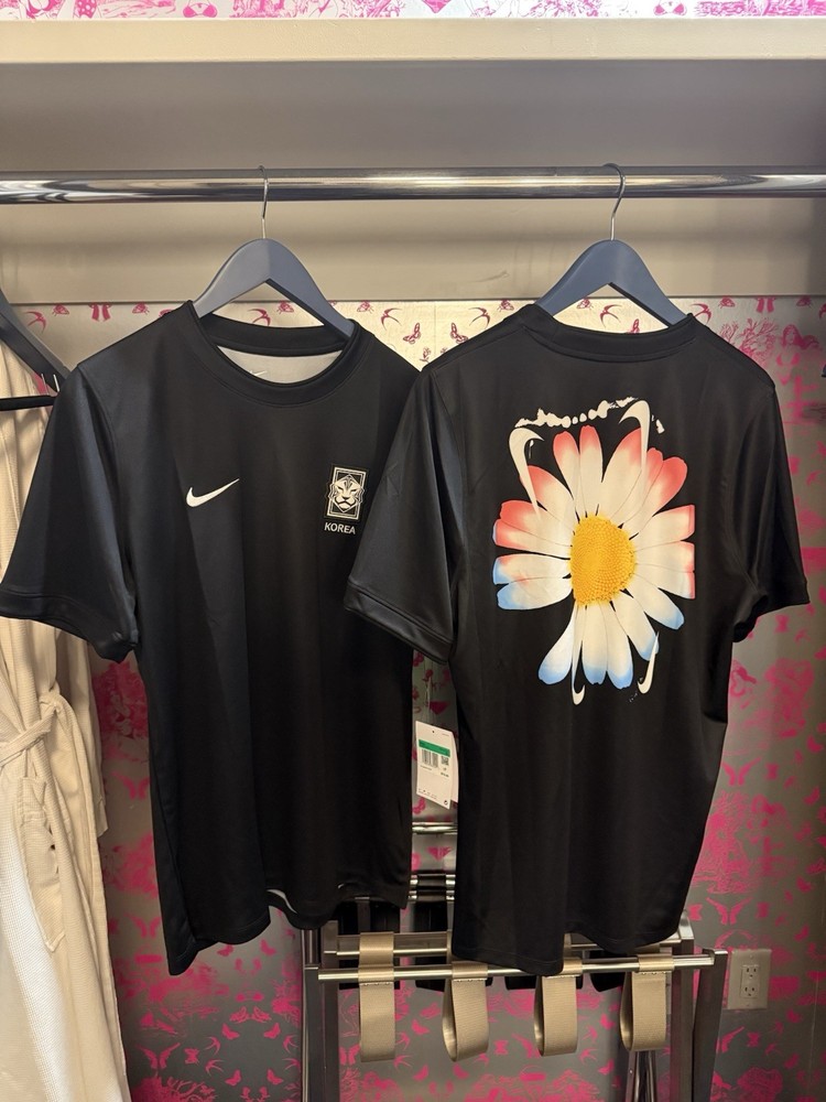 Korea x PEACEMINUSONE (G-Dragon) Academy Pro Short-Sleeve Soccer Top Sz Men’s L