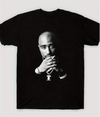 Tupac Shakur Inspired Men’s Cotton Graphic T-Shirt NEW