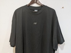 New Balance Oversized Premium Black Tonal T-Shirt Size 2XL NEW WITH TAGS!