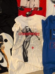 10X Two In The Shirt “Tits” Tees New All XL READ 8 TAGS 2 WITHOUT BUT NEW RARE